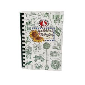 Gooseberry Patch Bumblebees & Butterflies Garden Journal Hardcover Vintage 1995